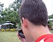 David drinking his 1st kava
