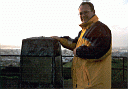 cartographer on Mt Eden